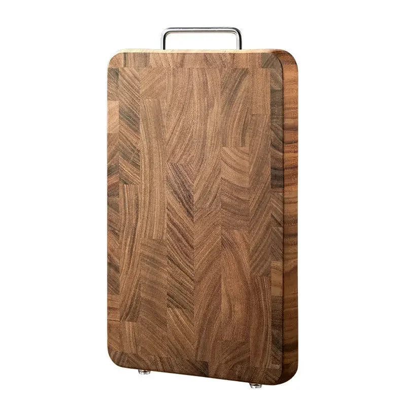 Chopping Board - Heavy Duty Wooden Black Walnut Double-Sided