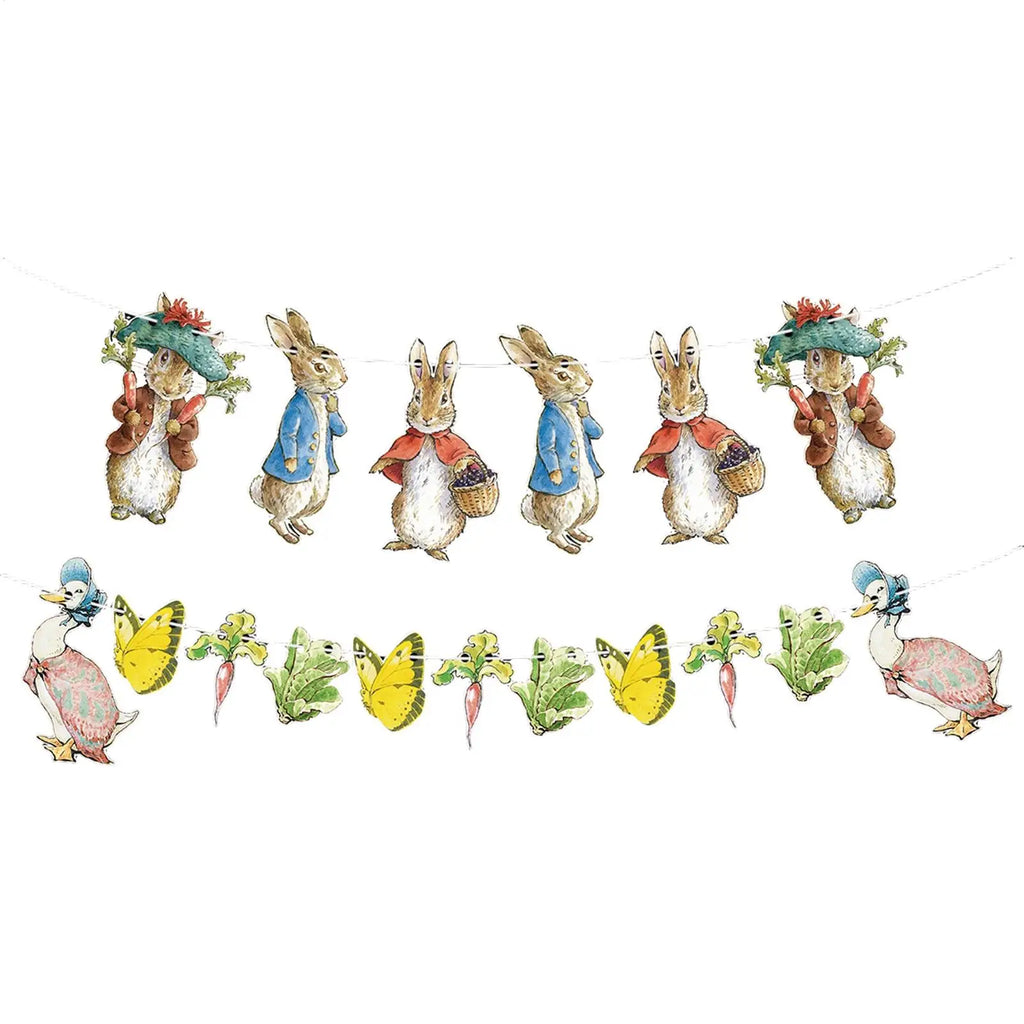 Garland - Decorative Colorful Bunny 6ft