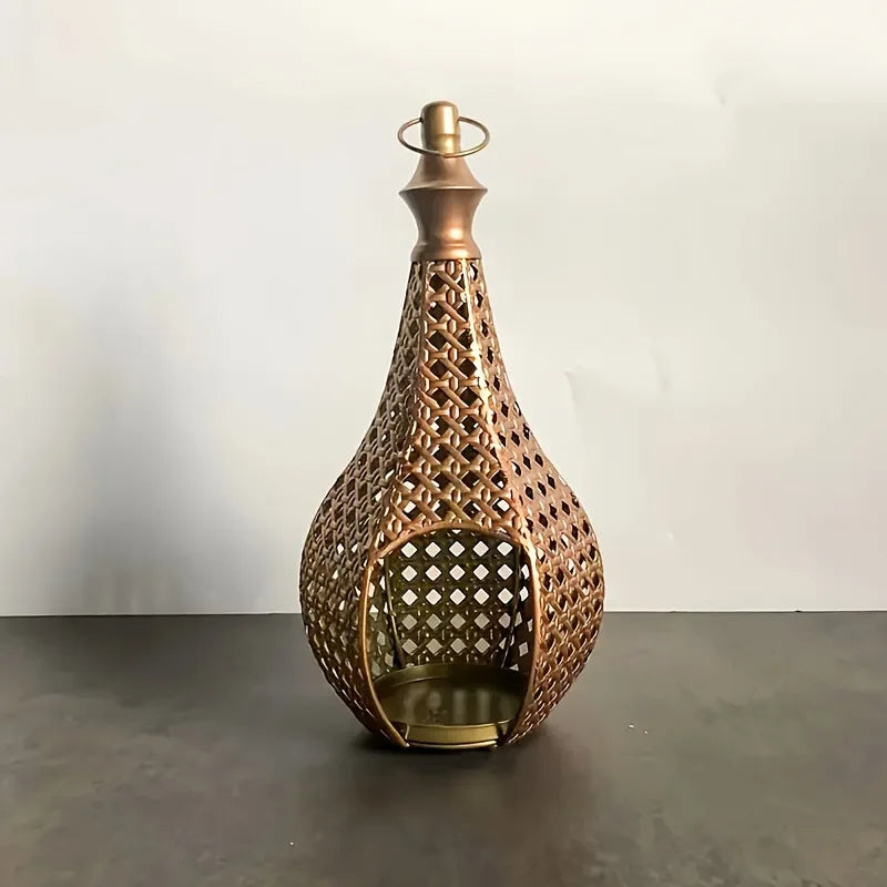 Lantern - Metal Morocco Candle Holder