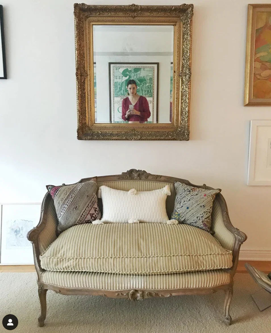 Antigua Pillow - Natural White Archive New York