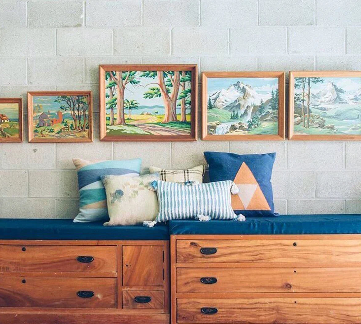 Antigua - Faded Indigo Blue Archive New York