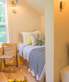 Antigua Pillow - Neon Pink and Yellow Archive New York