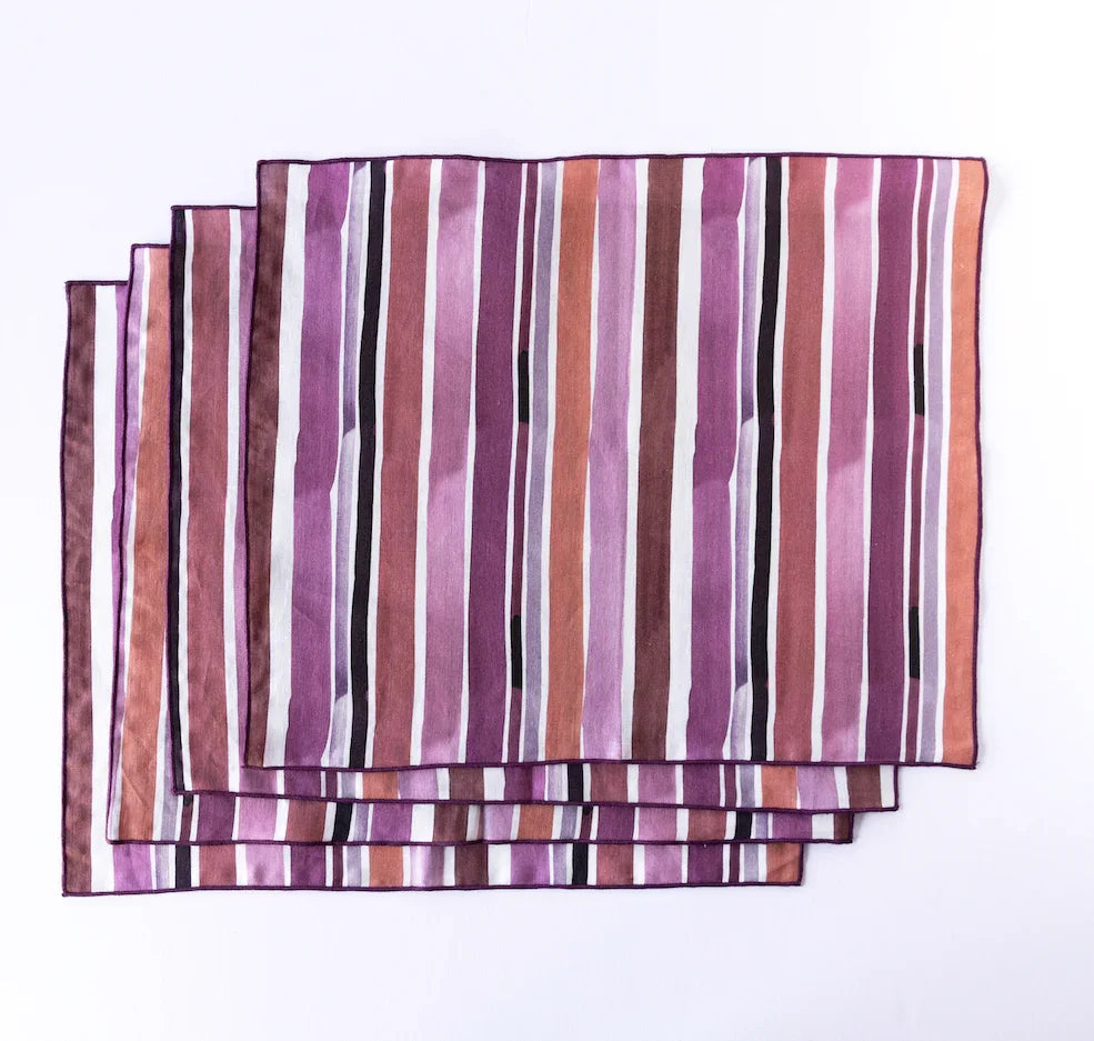 Lisbon Stripe Placemat www.goldie-home.com