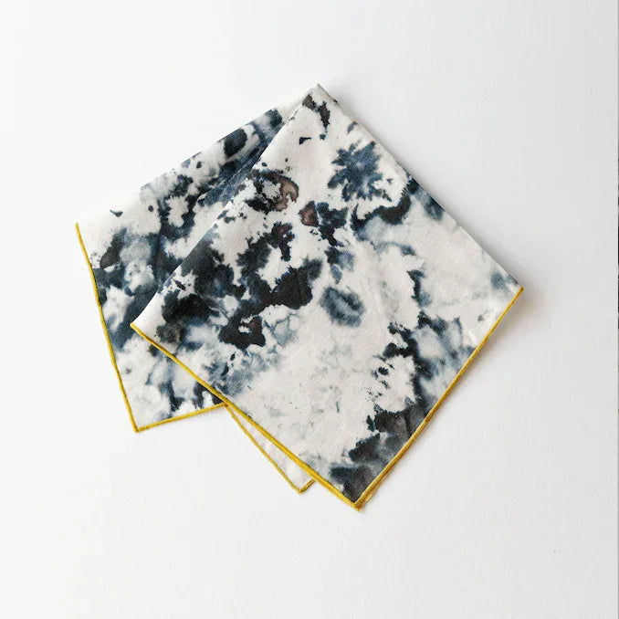 Grey Marble Napkin www.goldie-home.com