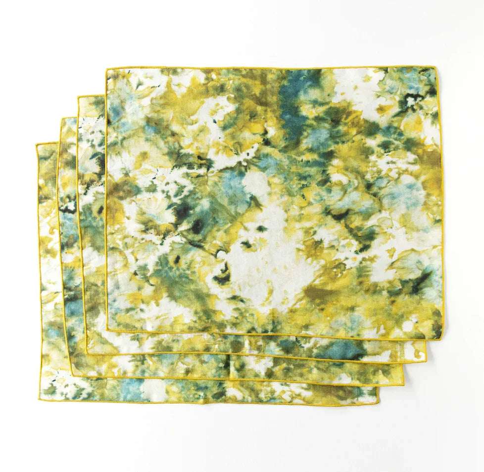 Green Marble Placemat www.goldie-home.com