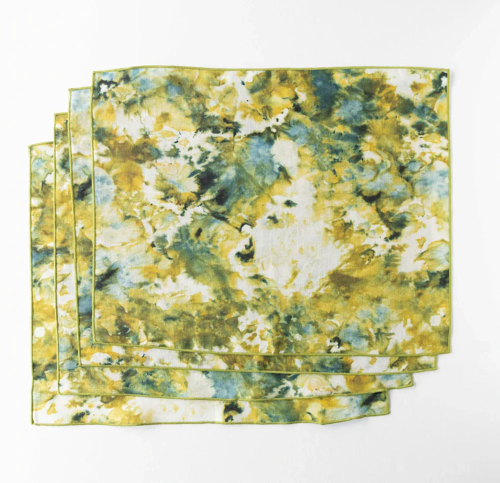 Green Marble Placemat www.goldie-home.com