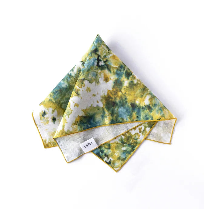 Green Marble Napkin www.goldie-home.com
