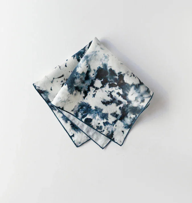 Grey Marble Napkin www.goldie-home.com