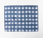 Blue Cross Hatch Placemat www.goldie-home.com