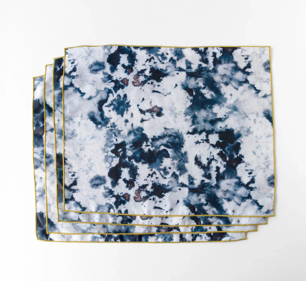 Grey Marble Placemat www.goldie-home.com