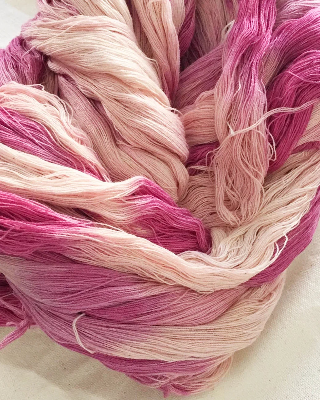 Antigua Pillow- Naturally Dyed Faded Pink Archive New York