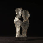 Vilead Resin Abstract Couple Sculptures Lovers Statue Home Living Room Tabletop Decoration Accessories Retro Art Decor Figure - House Of Avana