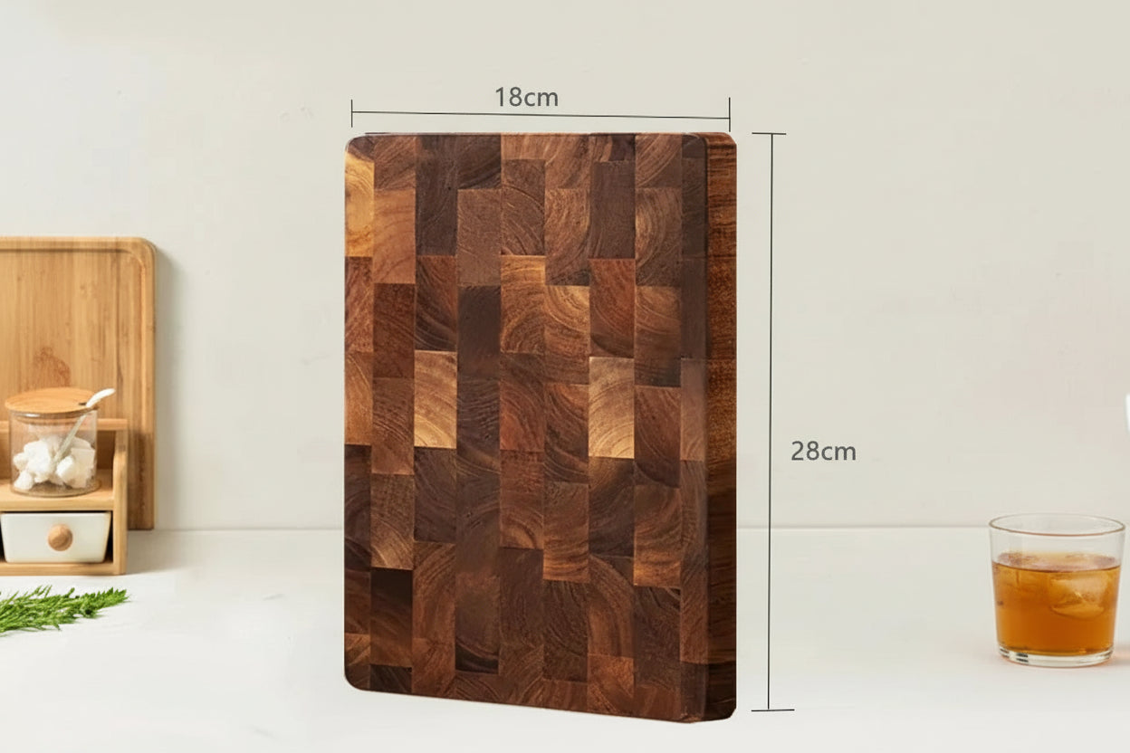 Cutting Board - Double-sided Wooden Acacia Large