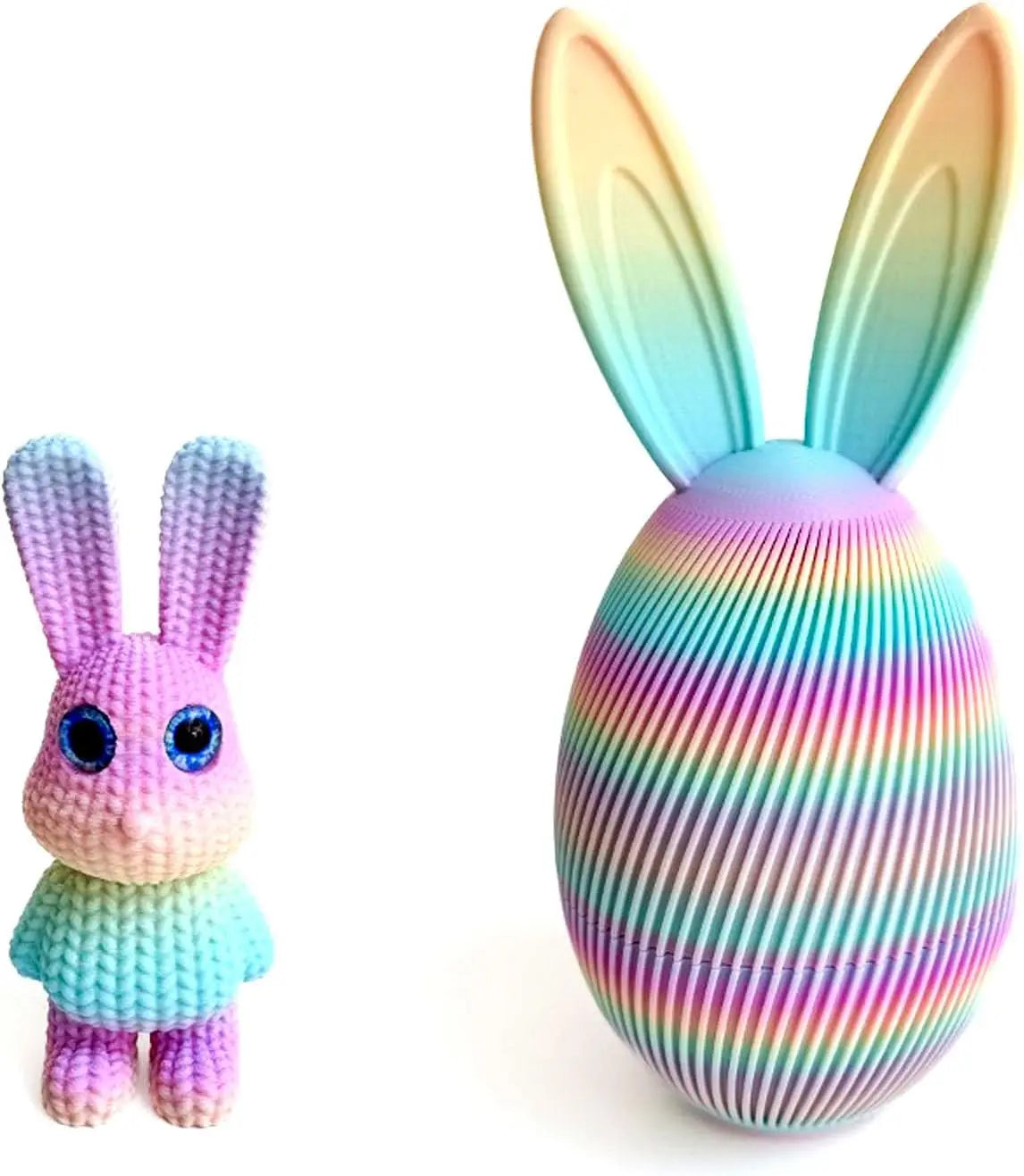 Easter Ornament - Decorative Ceramic Bunny