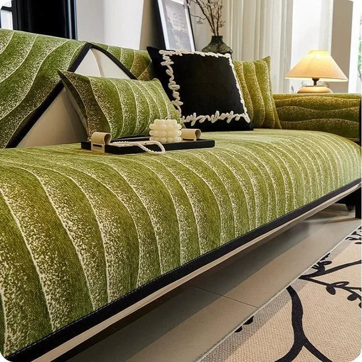 Green Couch Cover – Durable, Machine-Washable Slipcover for 2/3/4 Seater Sofas topspet