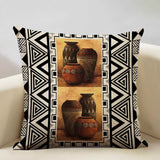 African National Style Plush Cushion Cover