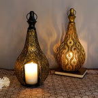 Lantern - Metal Morocco Candle Holder