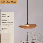 Chandelier - Multi-head Walnut