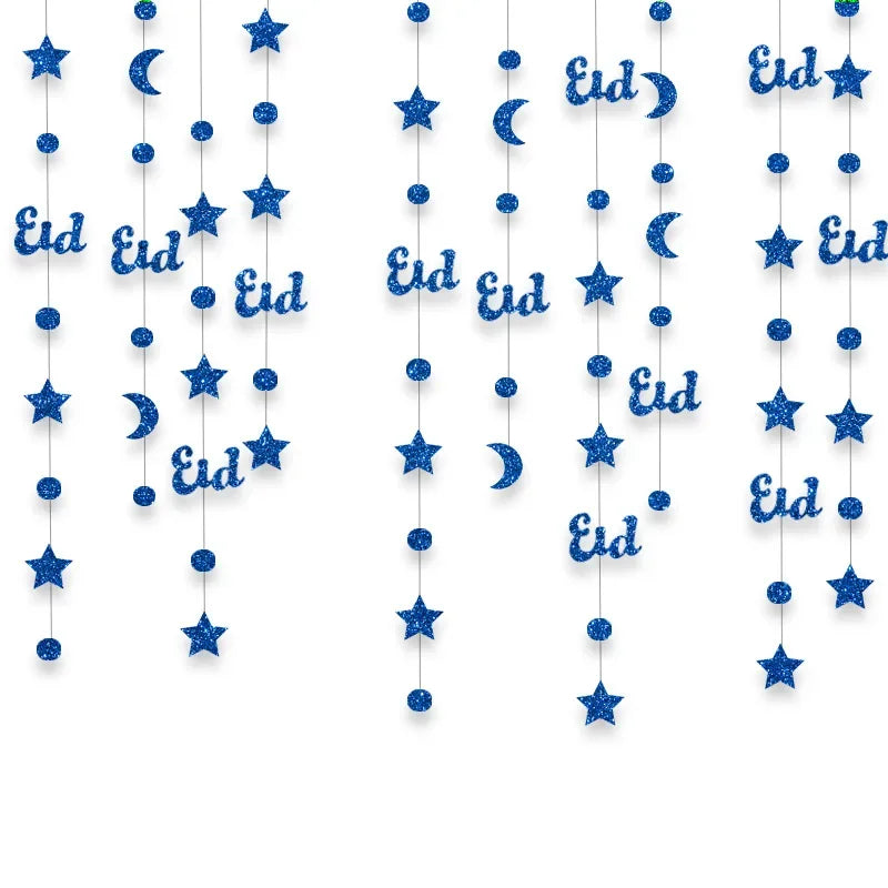 Garland - Glitter Gold Star Streamer