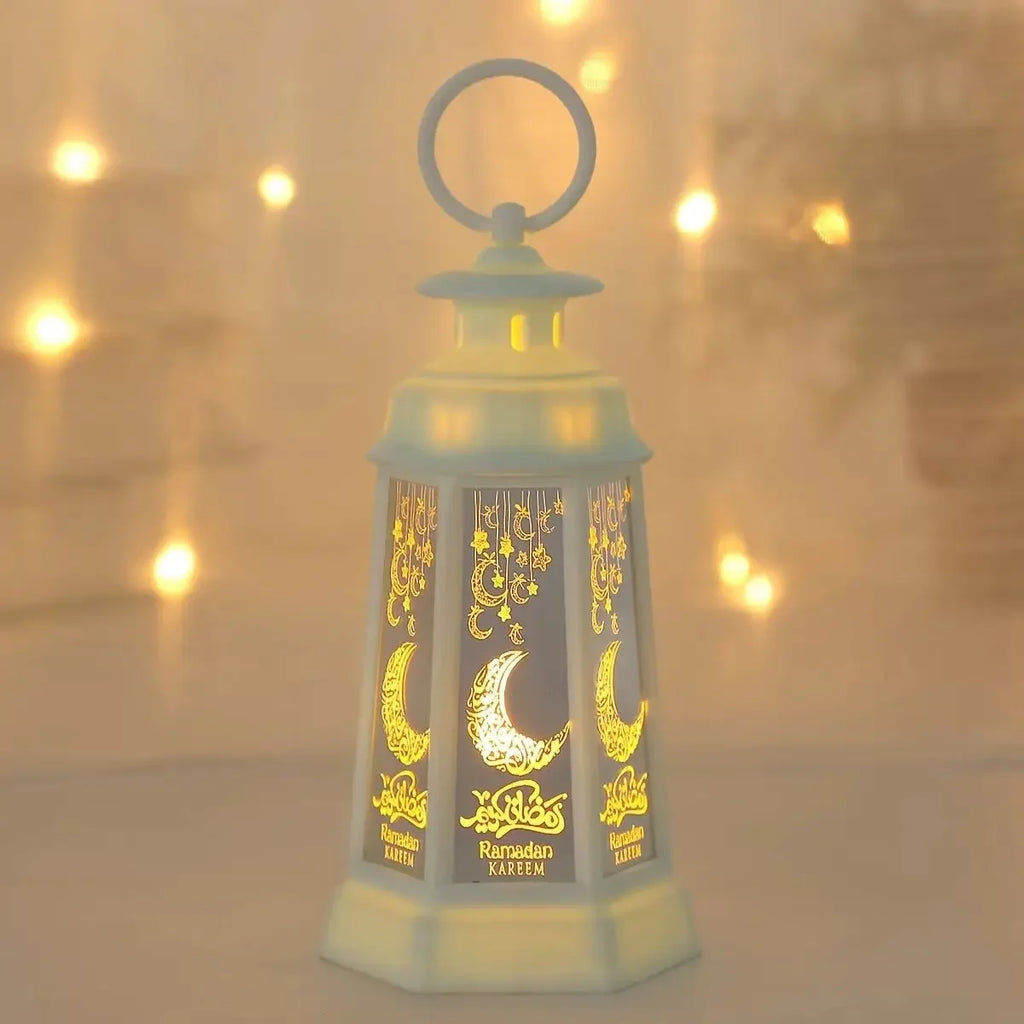 Table Lamp - LED Islamic Moon Pattern