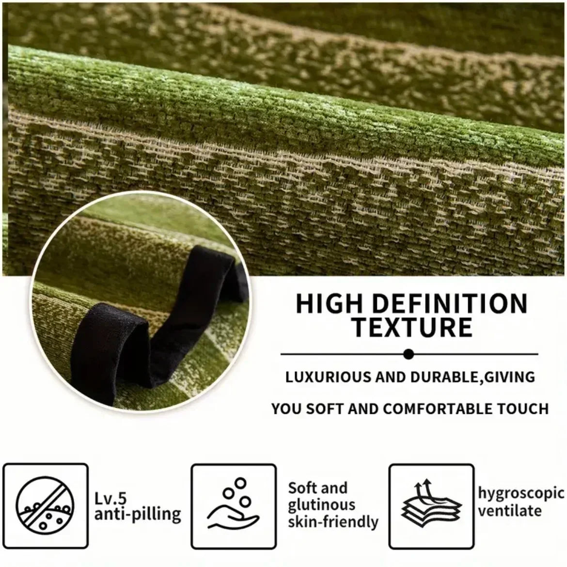 Green Couch Cover – Durable, Machine-Washable Slipcover for 2/3/4 Seater Sofas topspet