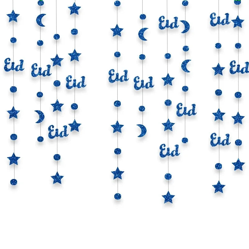 Garland - Glitter Gold Star Streamer