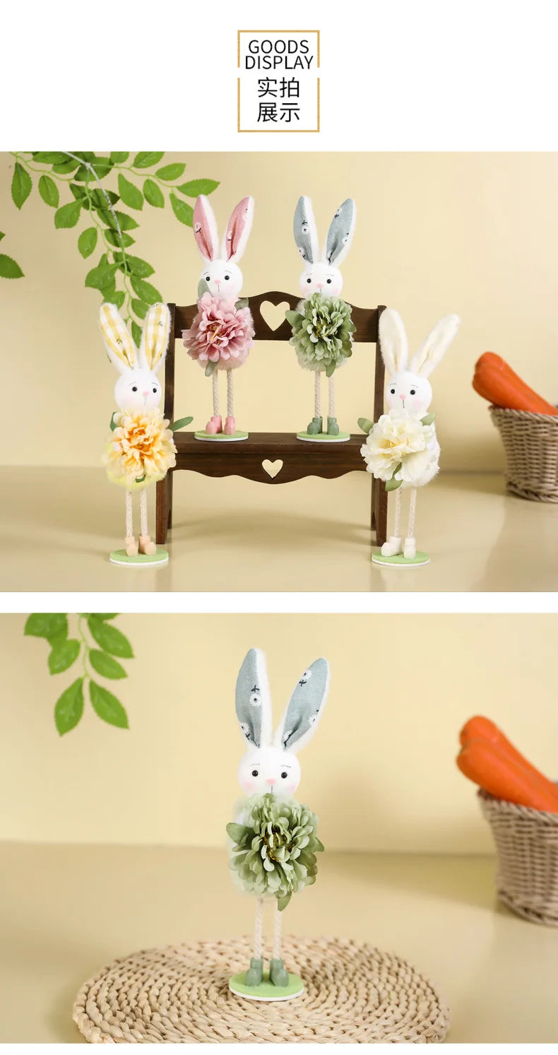 Easter Ornament - Floral Ceramic Mini