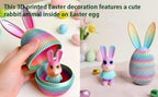 Easter Ornament - Decorative Ceramic Bunny