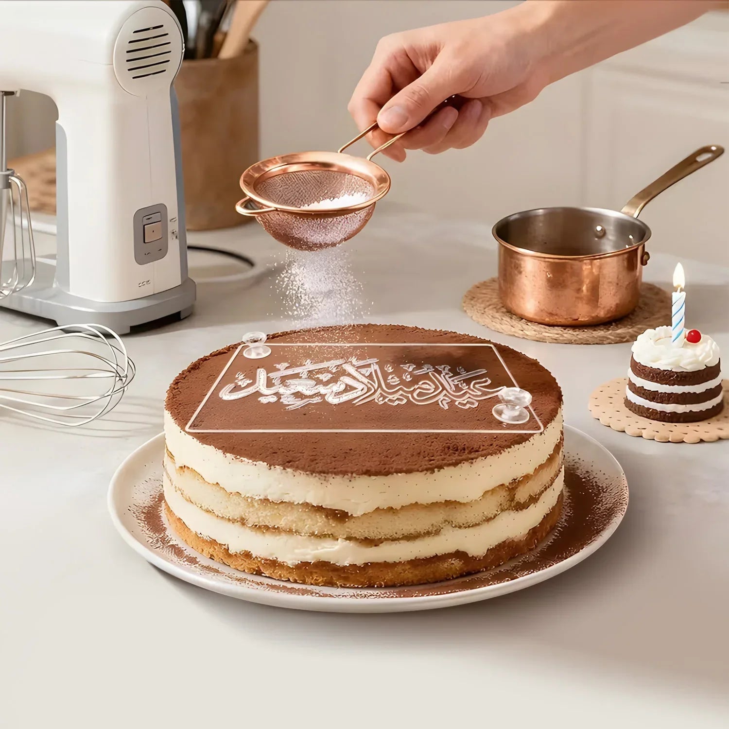 Cake Stencil - Acrylic Eid Mubarak