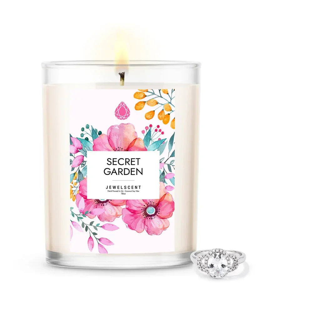 Secret Garden 18oz Home Jewelry Candle JewelScent