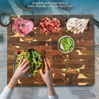 Cutting Board - Double-sided Wooden Acacia Large