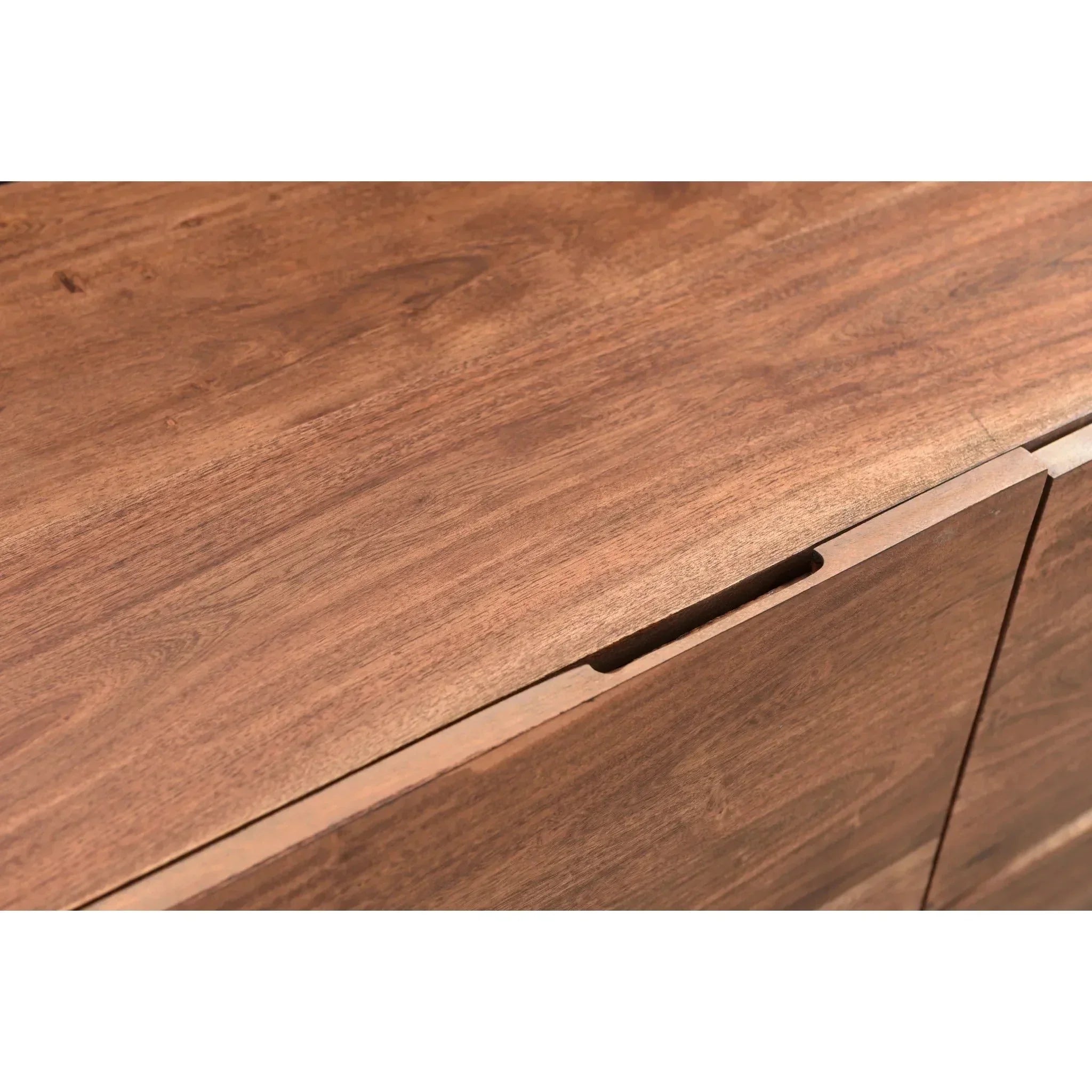 Seesham Live Edge Sideboard with Gold Legs