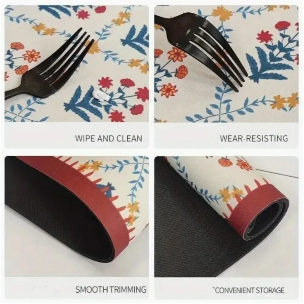 Dish Mat - Minimalist Colorful Rectangular