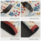 Dish Mat - Minimalist Colorful Rectangular