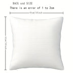 Christmas 2pcs Snowflake Pillow Cover Set, American Sequin Cushion Combo in Golden and Silvery for Sofa, Living Room & Bedroom Decorative Throw Pillsows Holiday Atmosphere Home Gift, Festive Seasonal Covers with Elegant Scand House Of Avana
