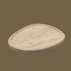 Serving Tray - Natural Yellow Stone, back view - House Of Avana [[SKU:HOA-SRV-005]]