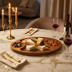 House of Avana Oval Mango Wood Platter