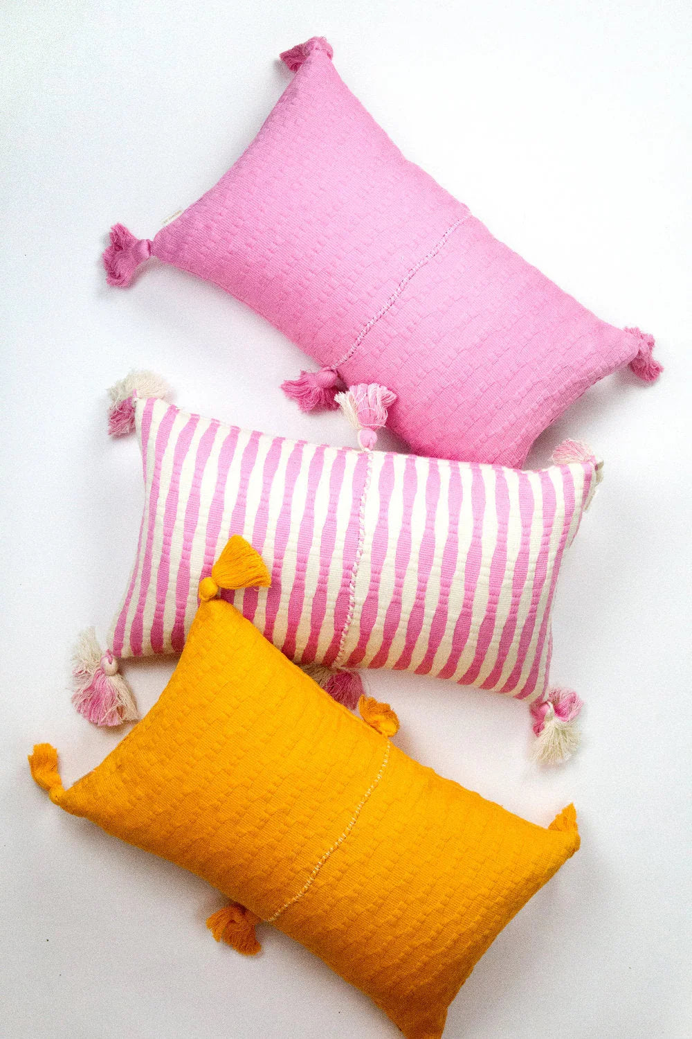 Antigua Pillow - Bubblegum Pink Archive New York