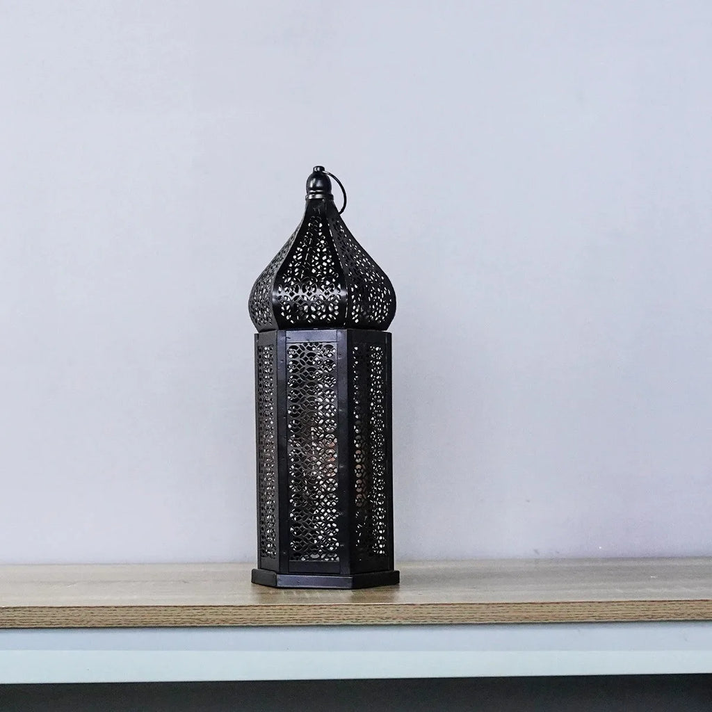 Lantern - LED Iron Moroccan Retro