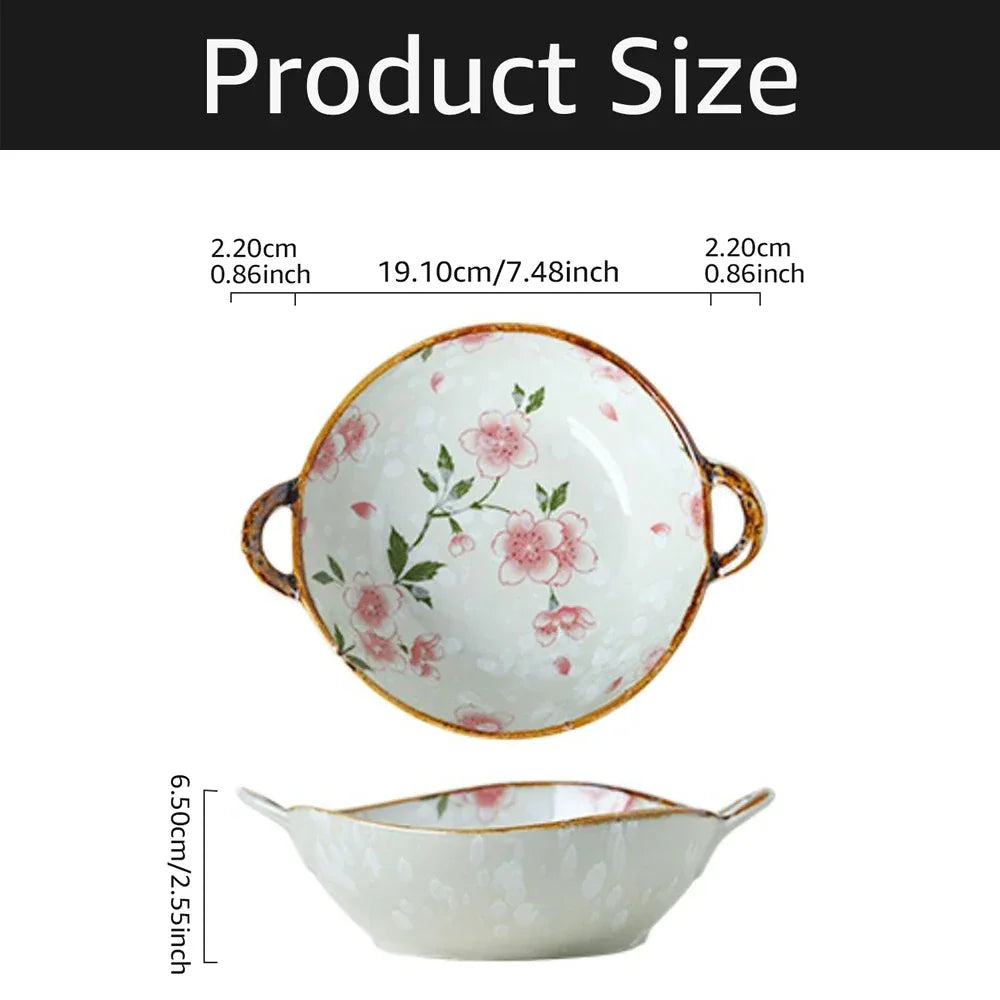 Ceramic Noodle Bowl for Tableware - House Of Avana