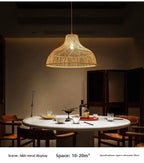 Rattan Chandelier Large