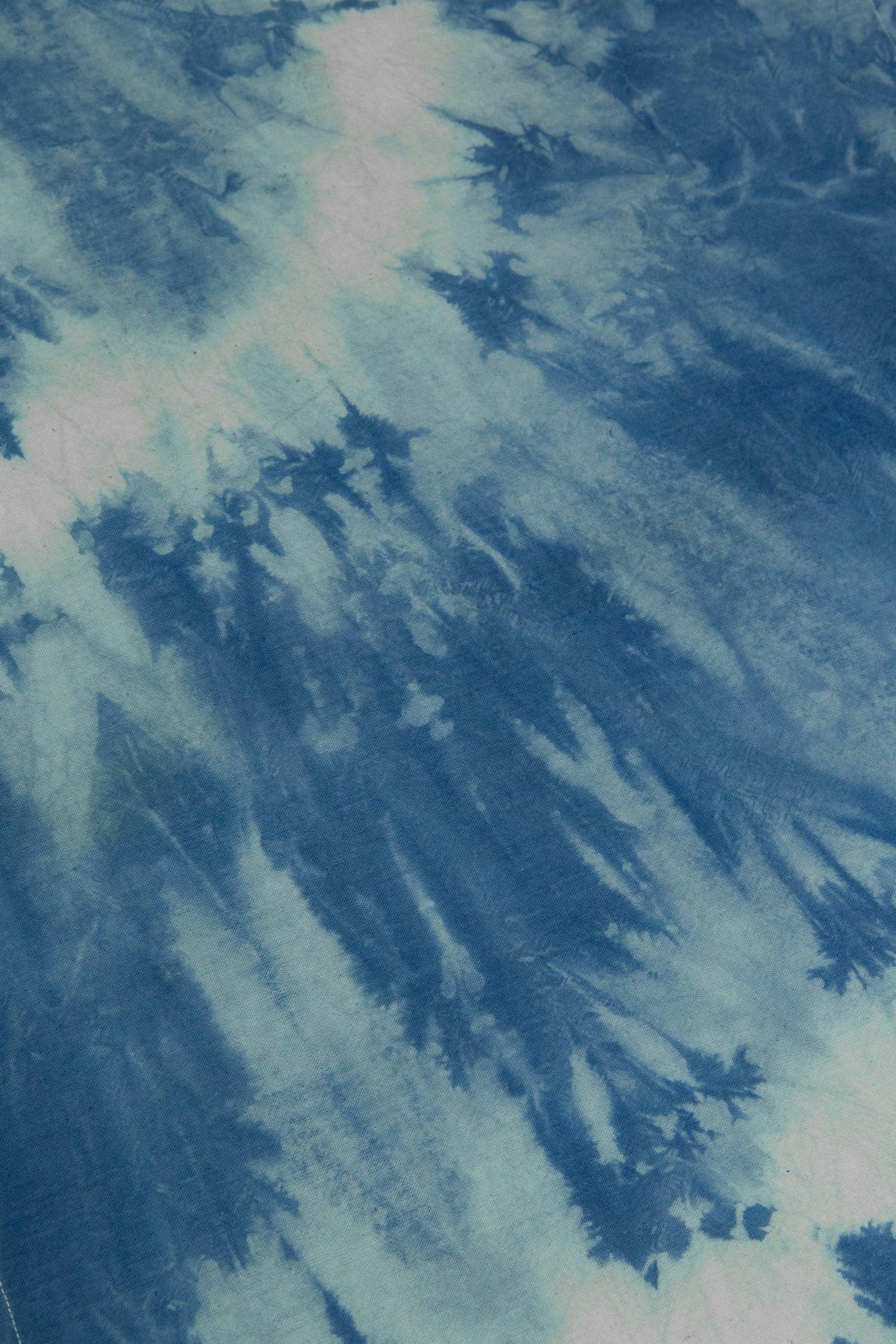 Indigo Shibori Towel Archive New York