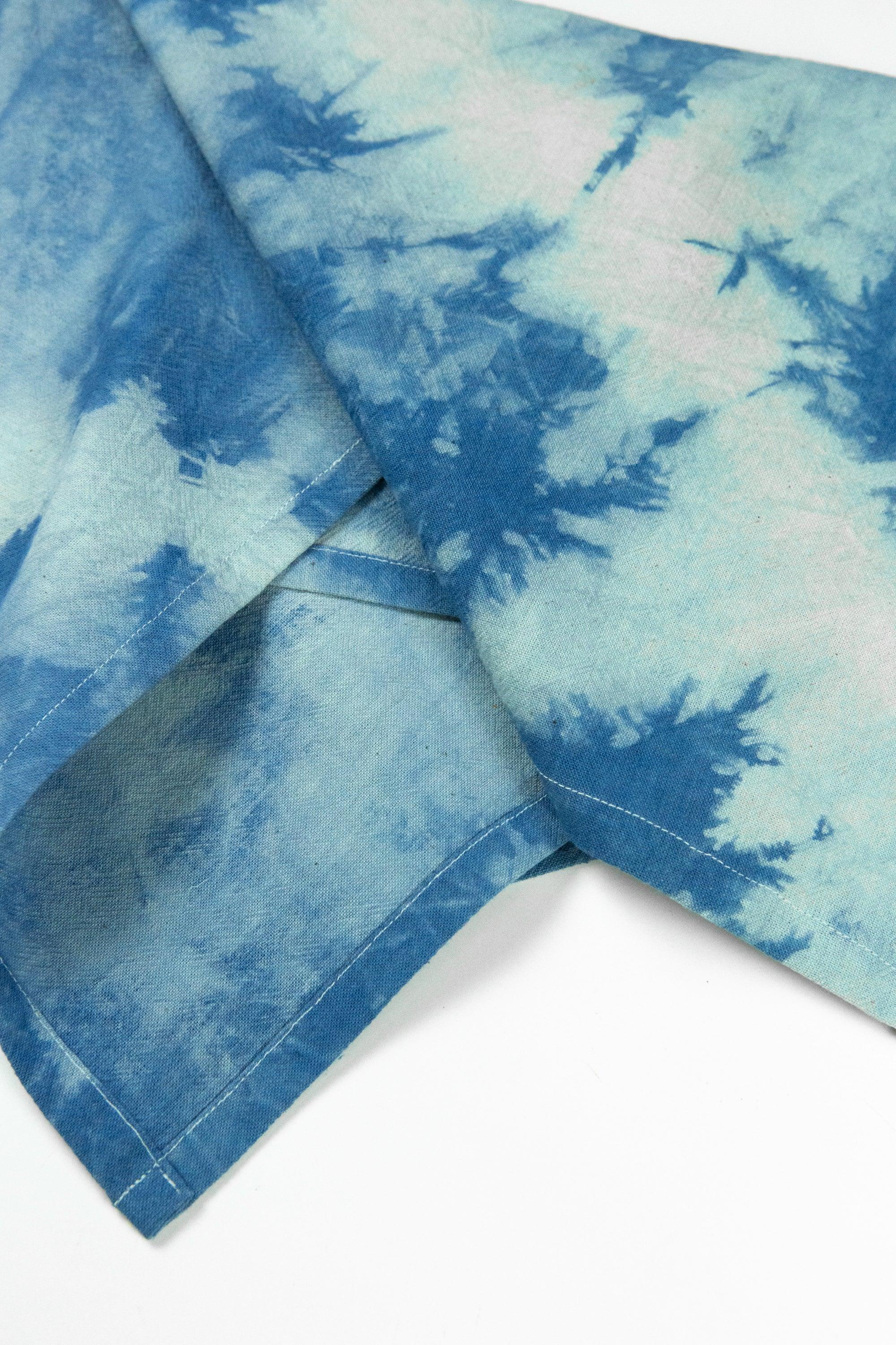 Indigo Shibori Towel Archive New York