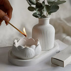 Silicone Mold - 3D Lotus Candle