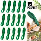 6/12/15pcs Christmas Wreath Hooks Set | Stretchable and Reusable Silicone Adhesive Hangers for Cloaks, Fireplace Stockings, and Wreath Hanging, No-Drill Invisible Installation, Strong Self-Adhesive, Durable Adhesive for Chris House Of Avana