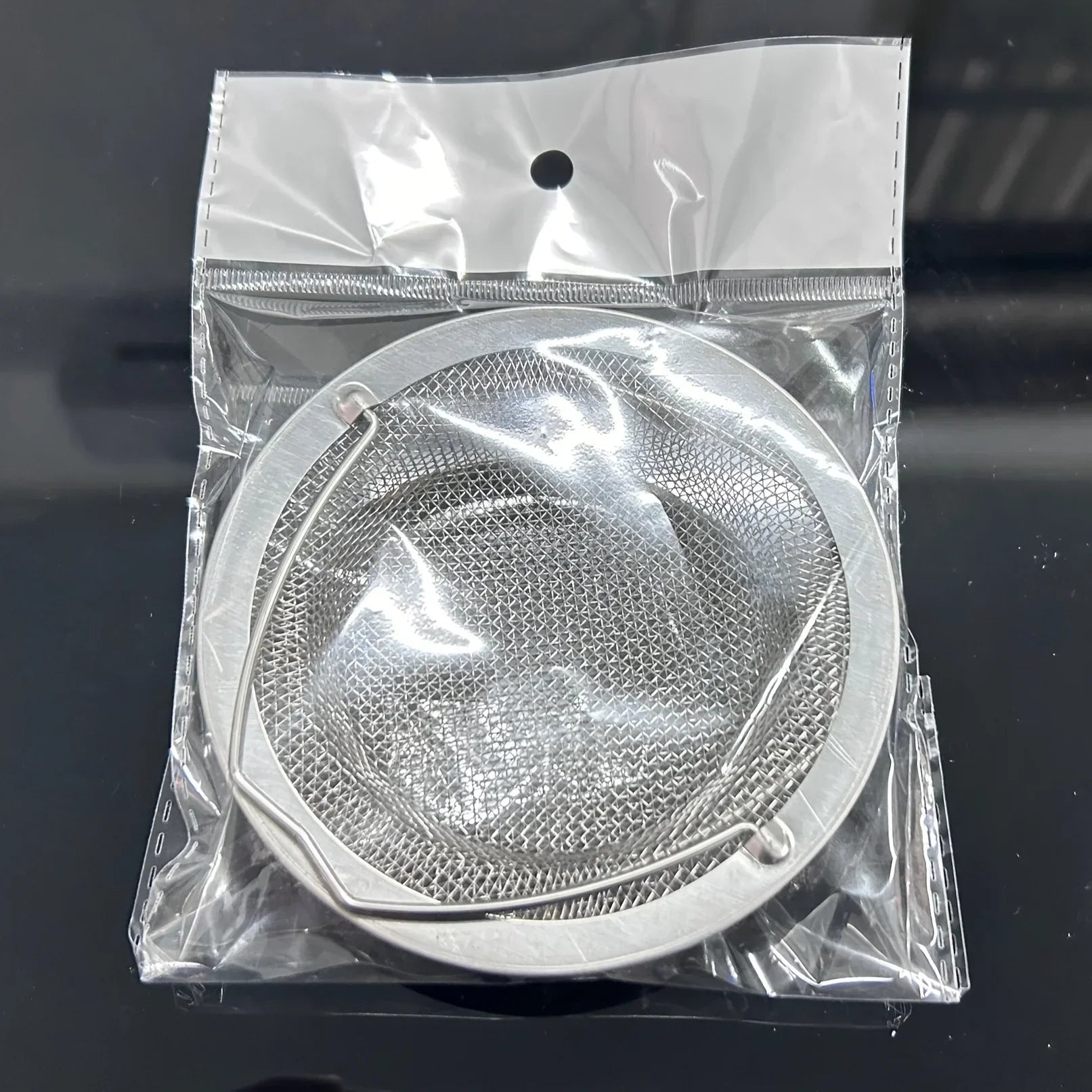 Sink Strainer - Rust-Resistant Stainless Steel with Handle