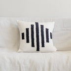 Slatted Diamond Throw Pillow Kanju Interiors