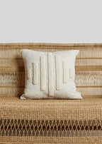 Slatted Diamond Throw Pillow Kanju Interiors