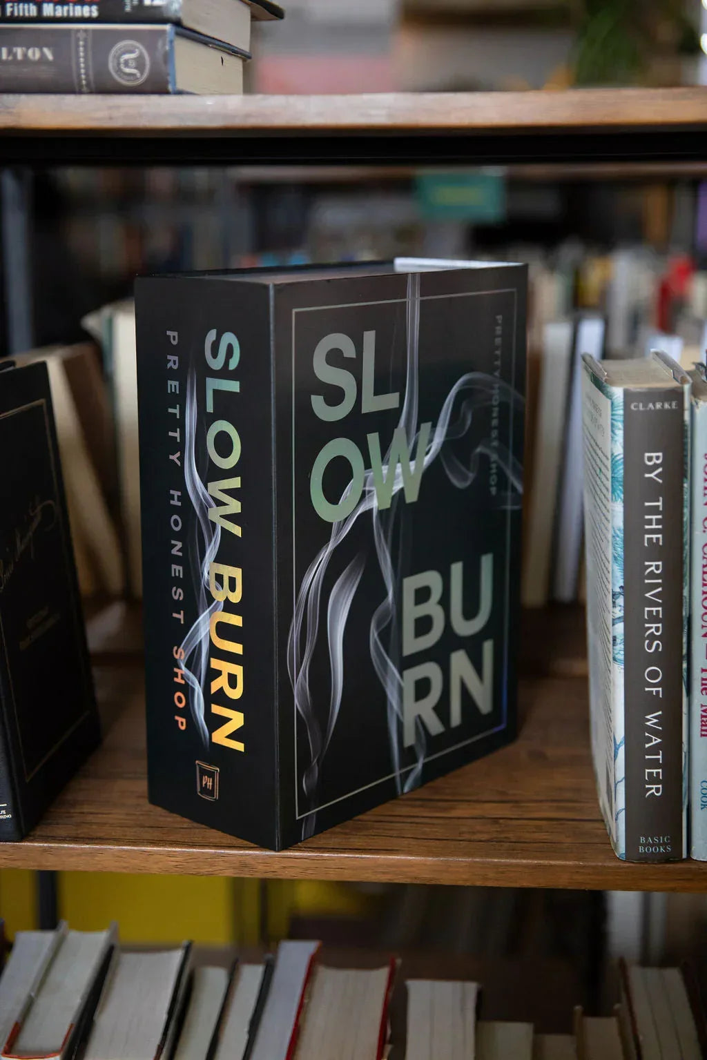 Slow Burn Book Candle Collection Pretty Honest Candles