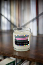 Slow Burn Book Candle Collection Pretty Honest Candles